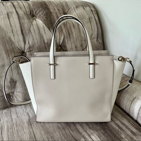 Kate Spade Cedar Street Hayden Satchel, Top Handle Bag with crossbody strap - Picture 4 of 9